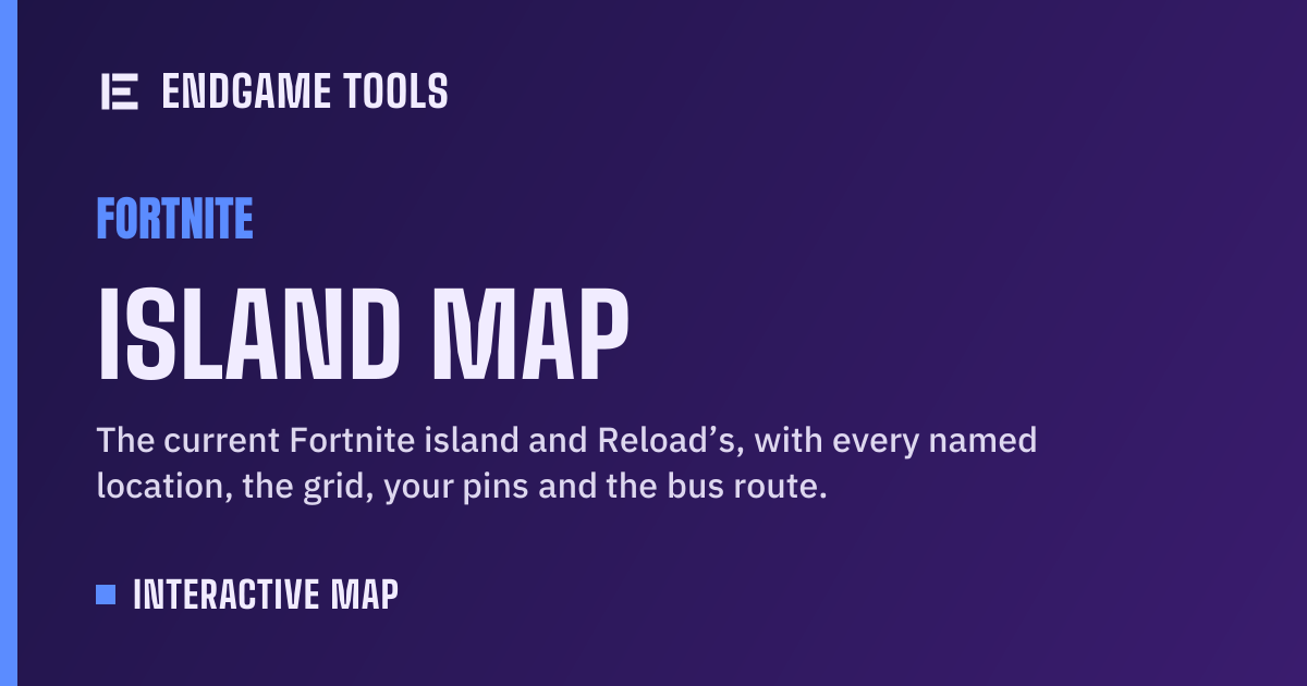 Fortnite Reload map: every island in rotation, every place