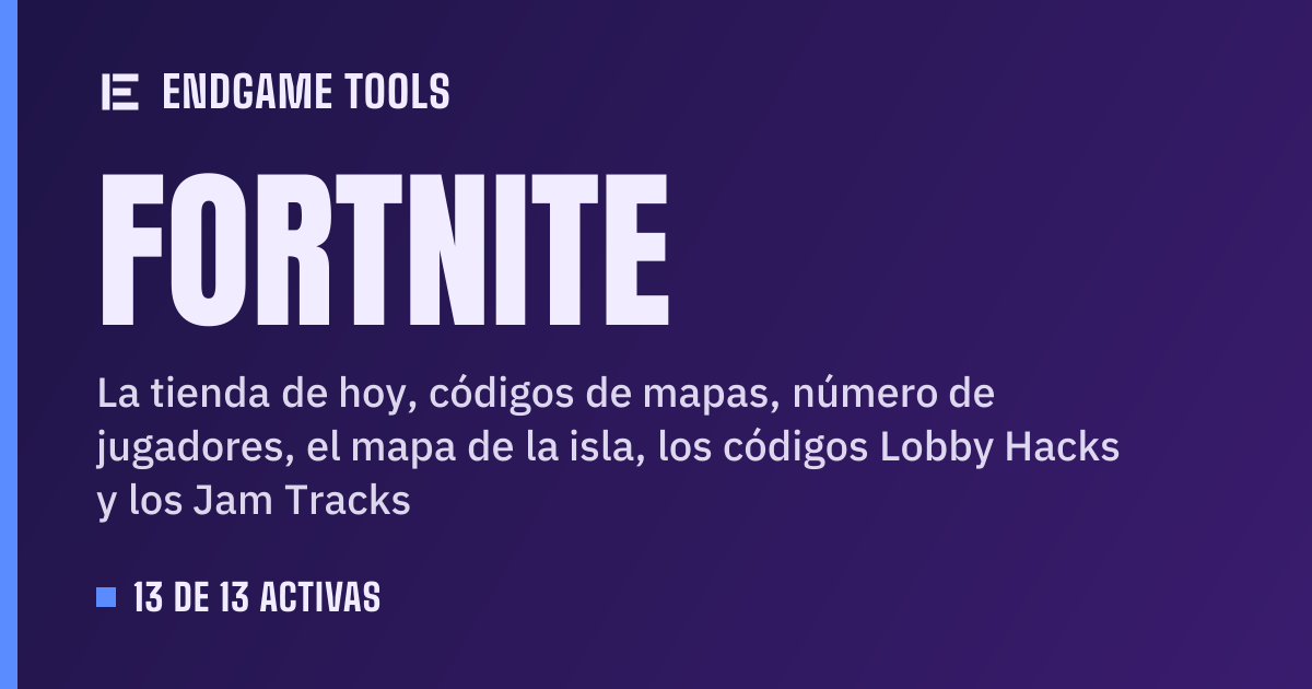 Emoticonos de Fortnite: sus días en la tienda · Endgame Tools