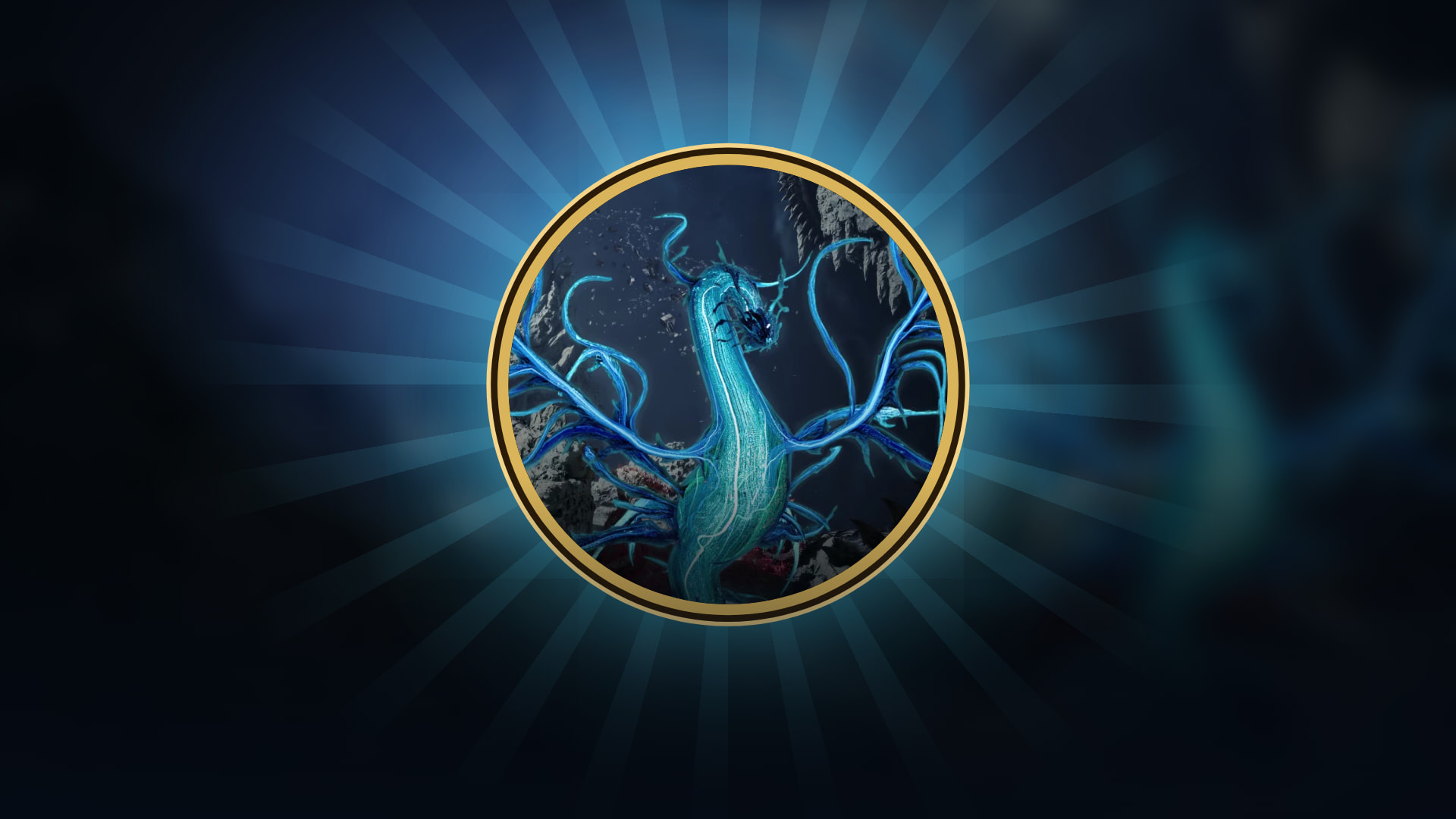 A glowing cyan creature of AION 2's Draupnir expedition, in a gold ring: Hard mode opens at item level 2,600, with the new Ariel board