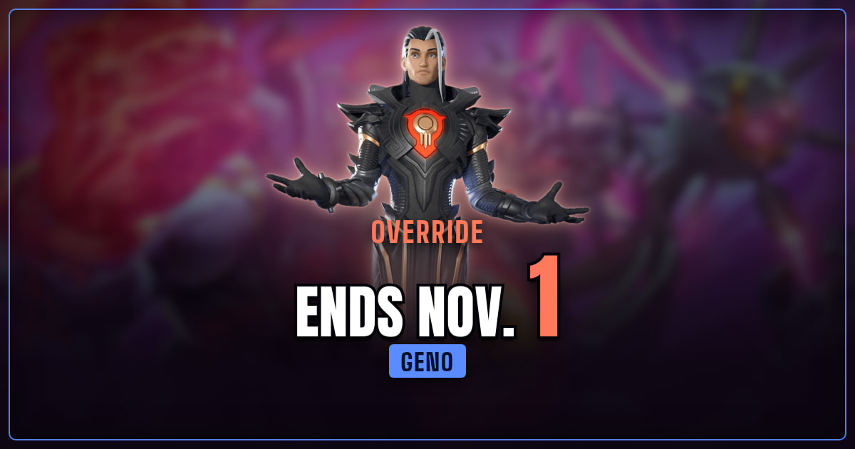 Fortnite Chapter 7 Season 4 end date: Override ends Nov. 1