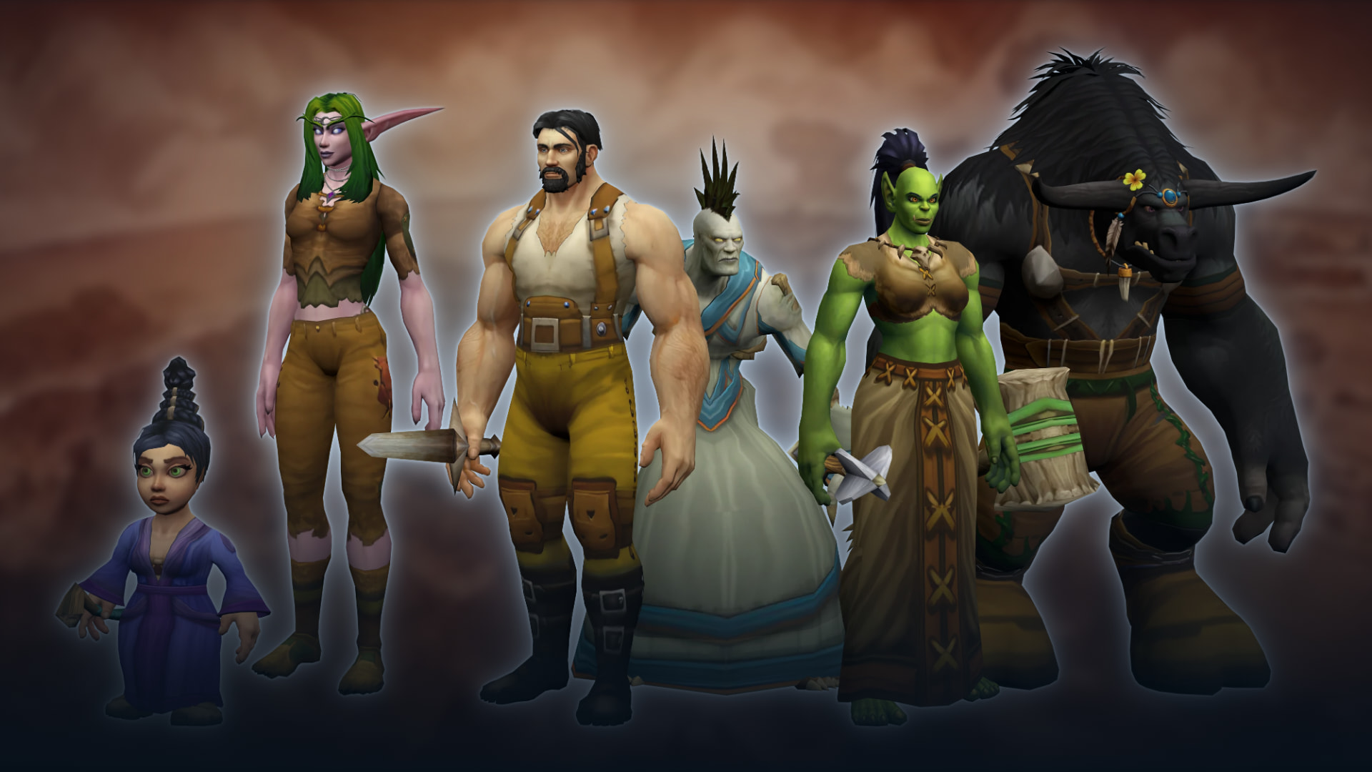Seis personagens novos de nível 1 da Aliança e da Horda: o teste de estresse do WoW Forever em 19 de outubro, aberto a qualquer conta de WoW